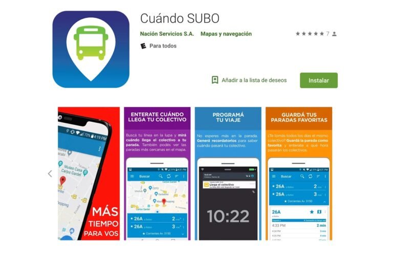 a que hora llega el proximo colectivo segun ya viene bus