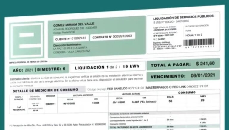 Cómo Encuentro Mi Número de Cliente en la Factura de EPEC