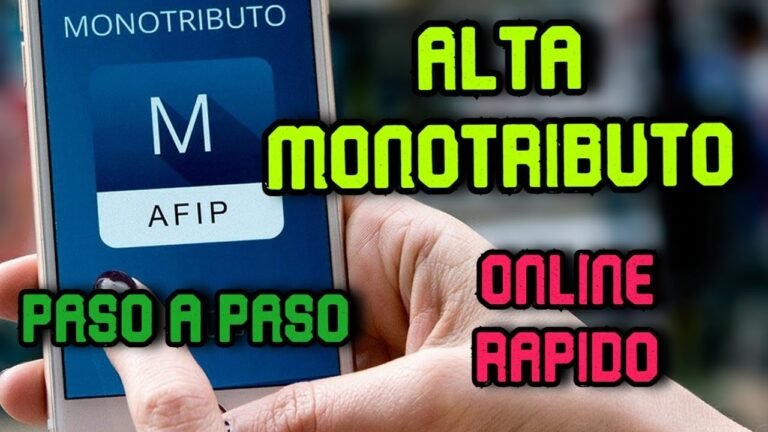 Cómo me doy de alta en Monotributo y cuáles son los pasos 5 Cómo me doy de alta en Monotributo y cuáles son los pasos