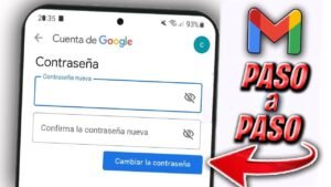 como puedo cambiar mi clave de gmail de forma rapida y segura
