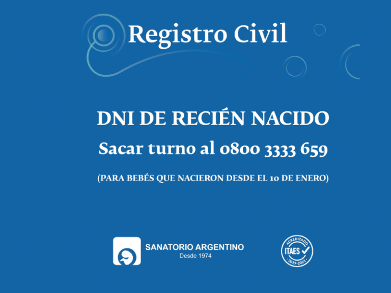 Cómo sacar turno para DNI de recién nacido en Argentina 2 como sacar turno para dni de recien nacido en argentina