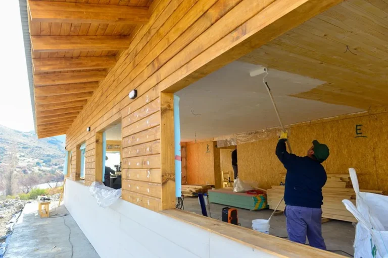 construccion con madera paso pino hachado