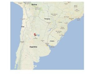 mapa carretera capilla del monte cordoba viaje