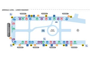 mapa ruta aeropuerto los angeles a santa monica