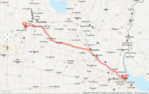 mapa ruta buenos aires a alta gracia