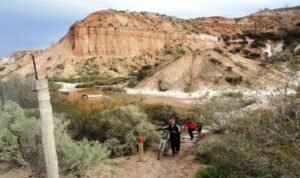 paisaje natural en las bardas neuquen